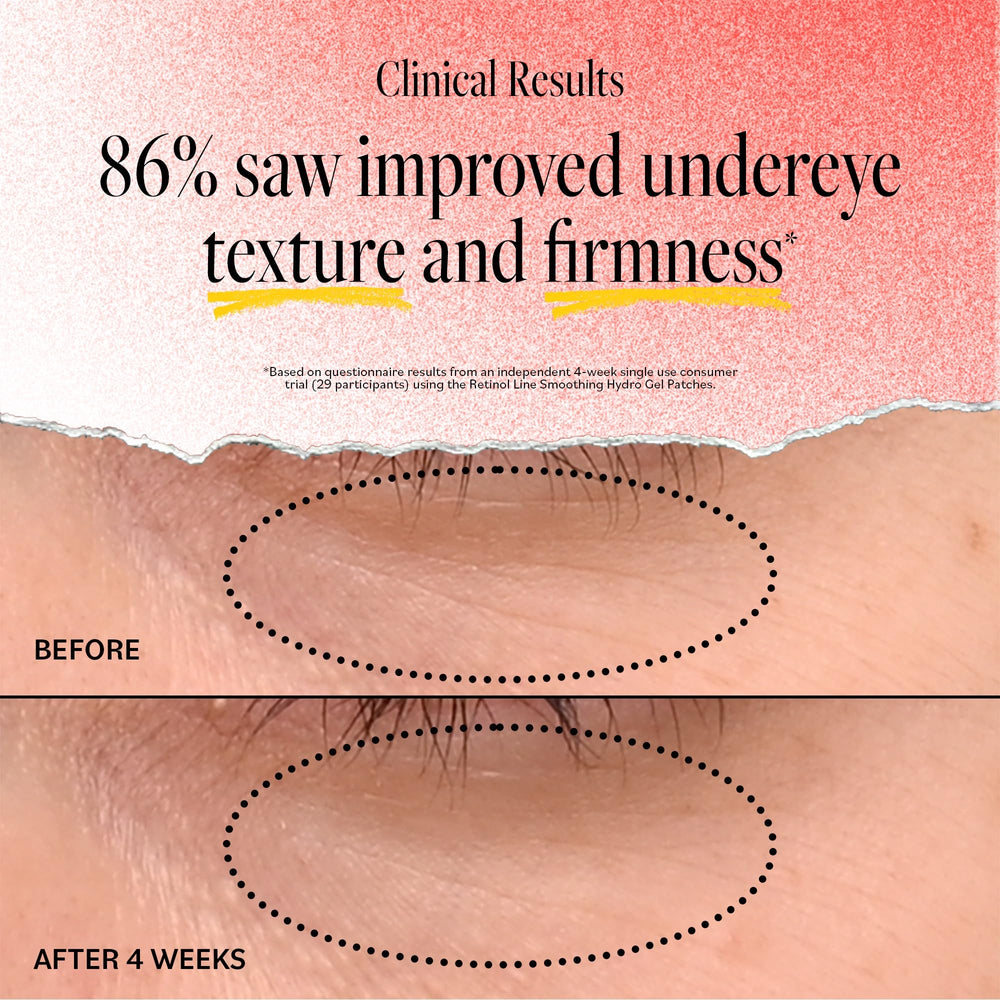 Patch hydrogel Derma E, détail de la texture rafraîchissante.