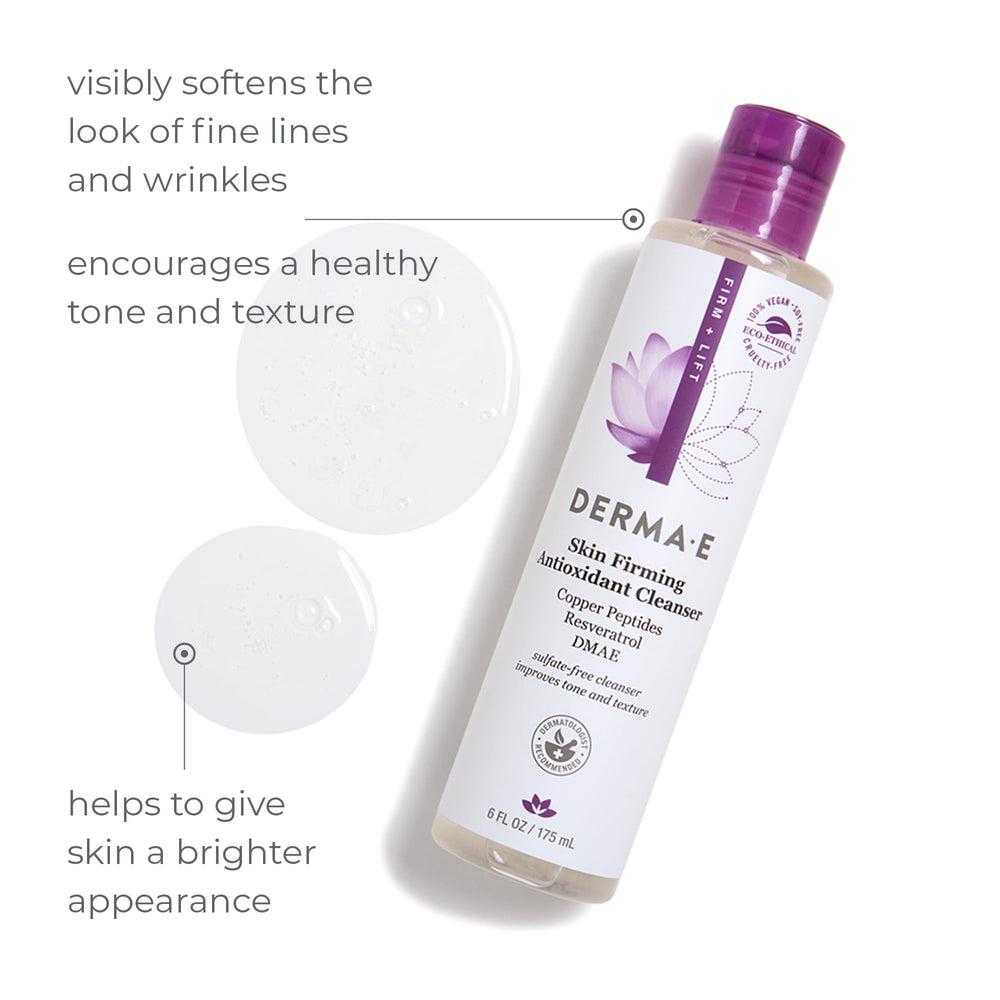 Derma E mousse-visage: mousse légère purifie sans dessécher.