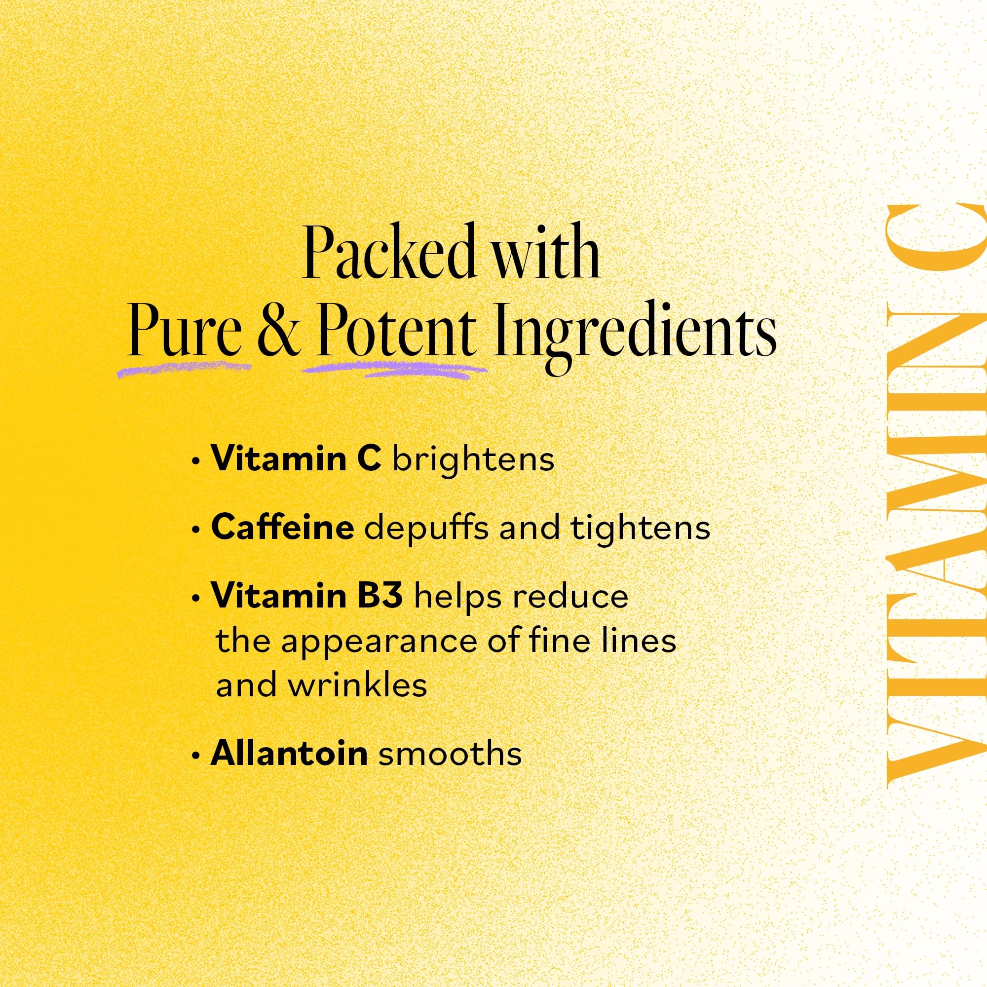 Patch hydrogel Derma E Yeux niacinamide pour teint homogène