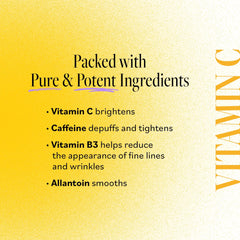 Patch hydrogel Derma E Yeux niacinamide pour teint homogène