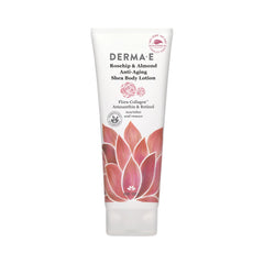 Flacon Derma E, lotion corps hydratante légère.