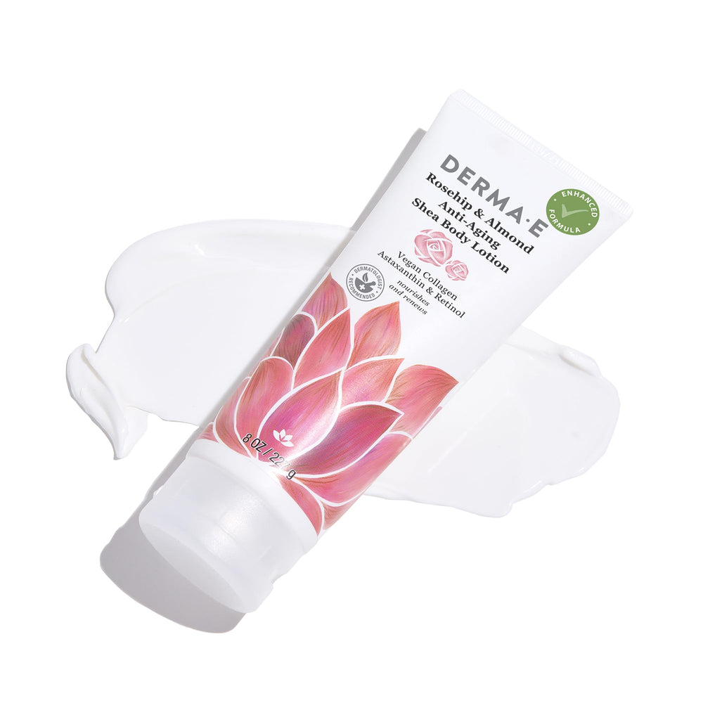 Derma E: Rétinol et huile de rose musquée pour lisser les irrégularités.