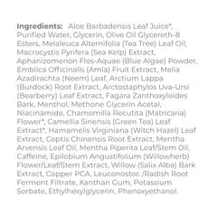 DERMA E Soin Relief Cuir Chevelu, effet menthol rafraîchissant.