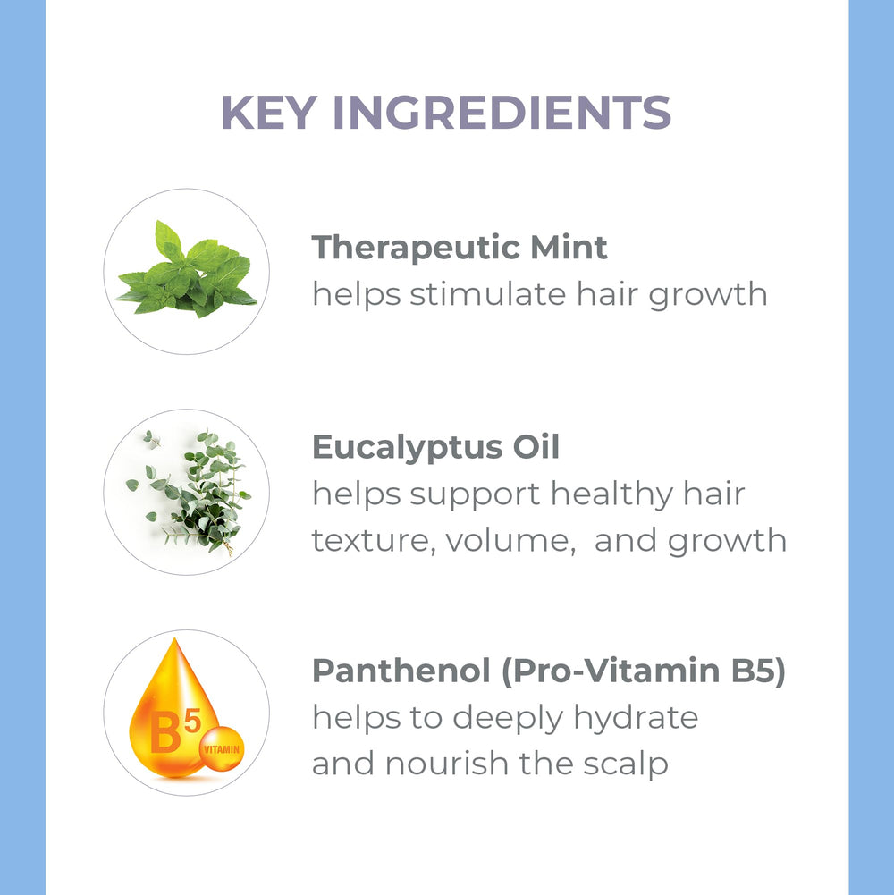 Mousse volumeuse du shampoing Derma E pour cheveux plus denses.