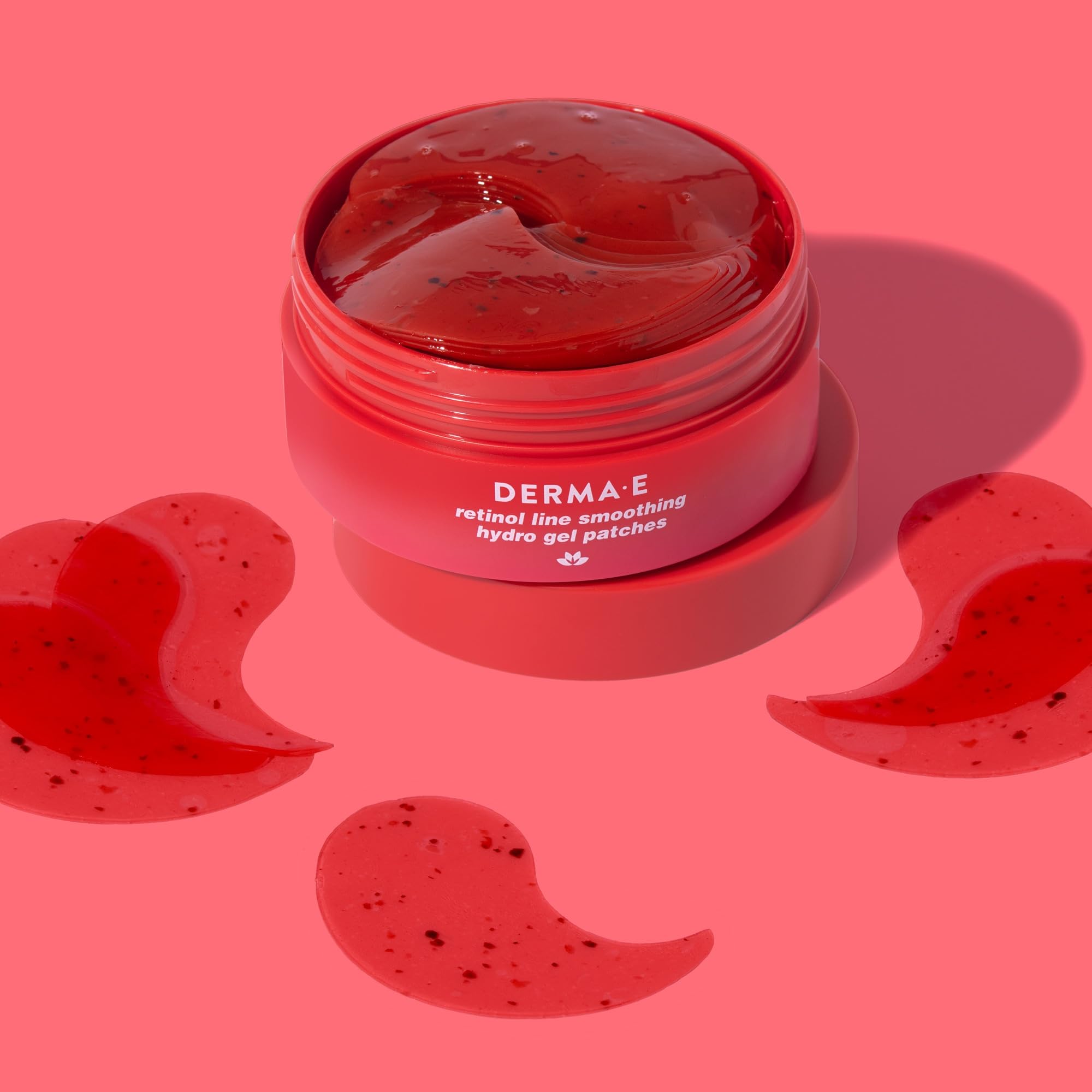 Texture hydrogel douce de Derma E pour une sensation agréable.
