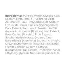 Tonique DERMA E Éclat avec Rooibos pour nourrir la peau