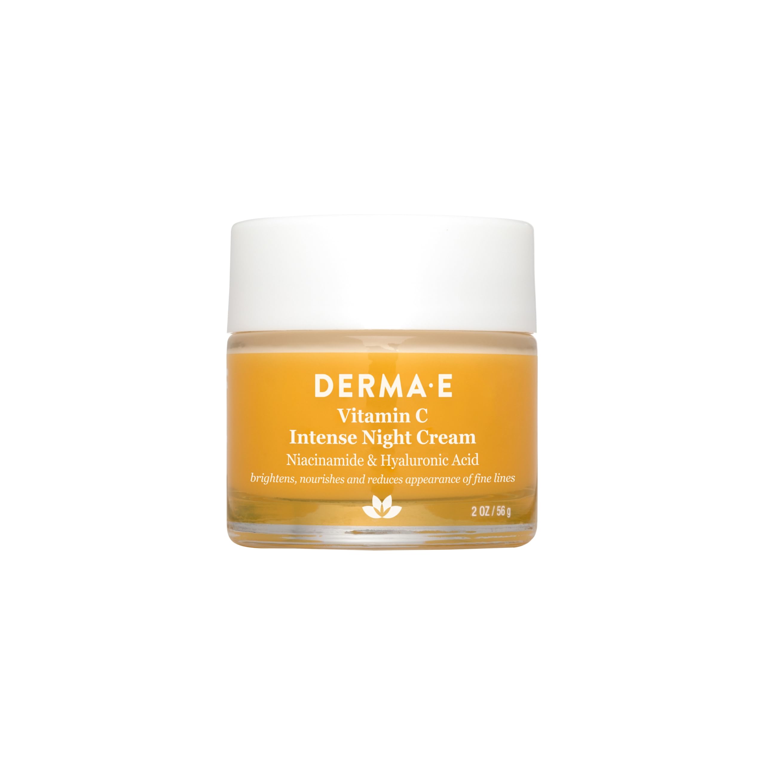 DERMA E Crème Nuit Vitamin C: bouteille 2oz prête pour l’hydratation nocturne