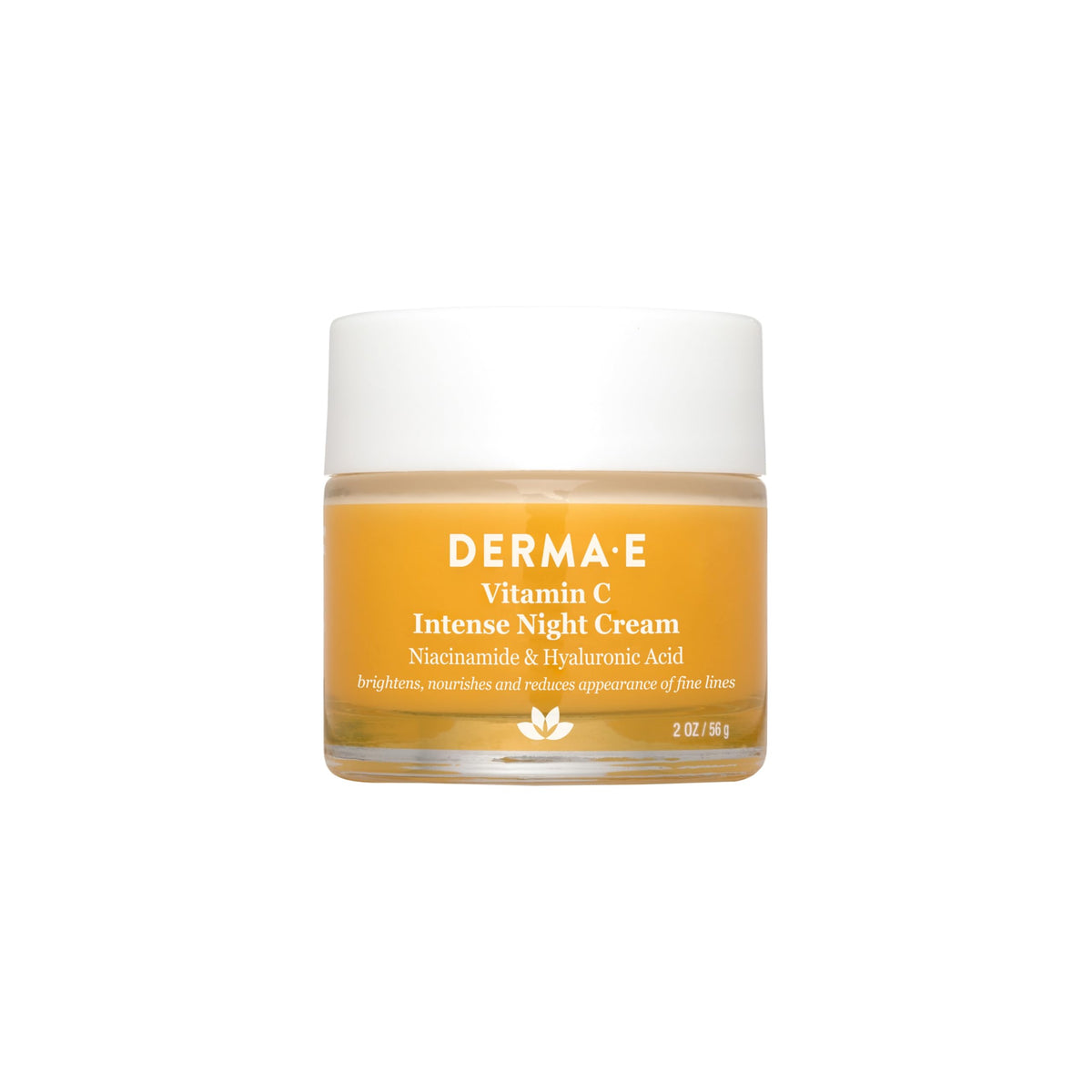 DERMA E Crème Nuit Vitamin C: bouteille 2oz prête pour l’hydratation nocturne