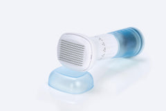 Derma Stamp, application du sérum sur la barbe pour une distribution ciblée