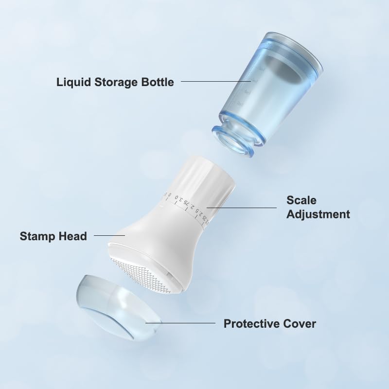 Derma Stamp, design ergonomique offrant une prise en main confortable