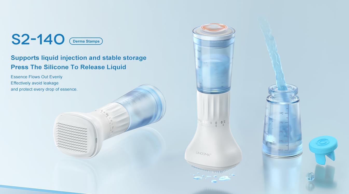 Derma Stamp, étui étanche pour rangement et voyage
