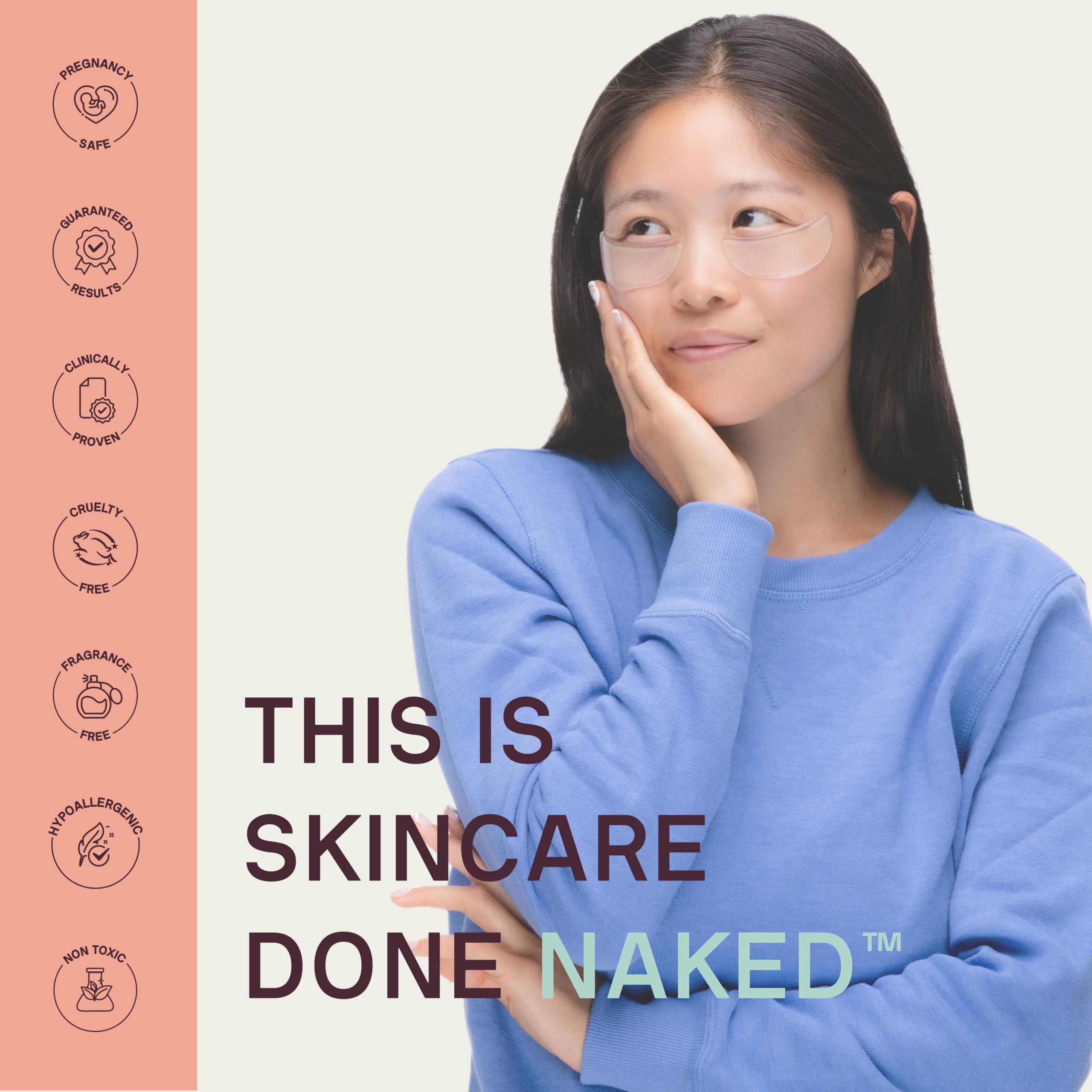 Patch Dermaclara peau sensible, hypoallergénique et confortable.