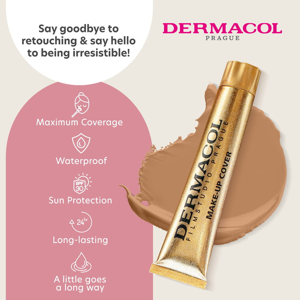 Dermacol flacon pompe 30g facile à utiliser au quotidien