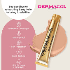 Couvrance des imperfections et rougeurs avec Dermacol