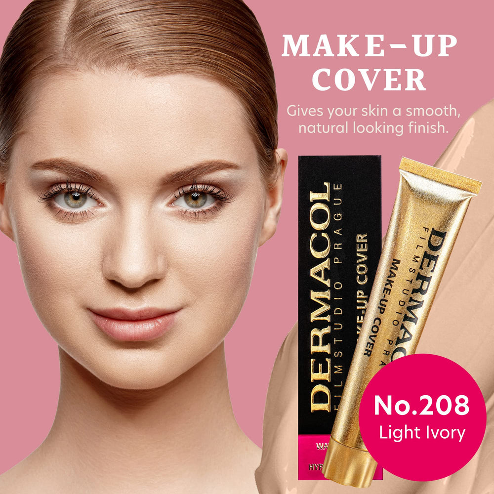 Gamme Dermacol de 17 teintes mats pour tous les tons de peau.
