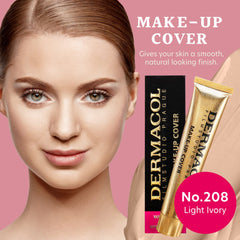 Gamme Dermacol de 17 teintes mats pour tous les tons de peau.