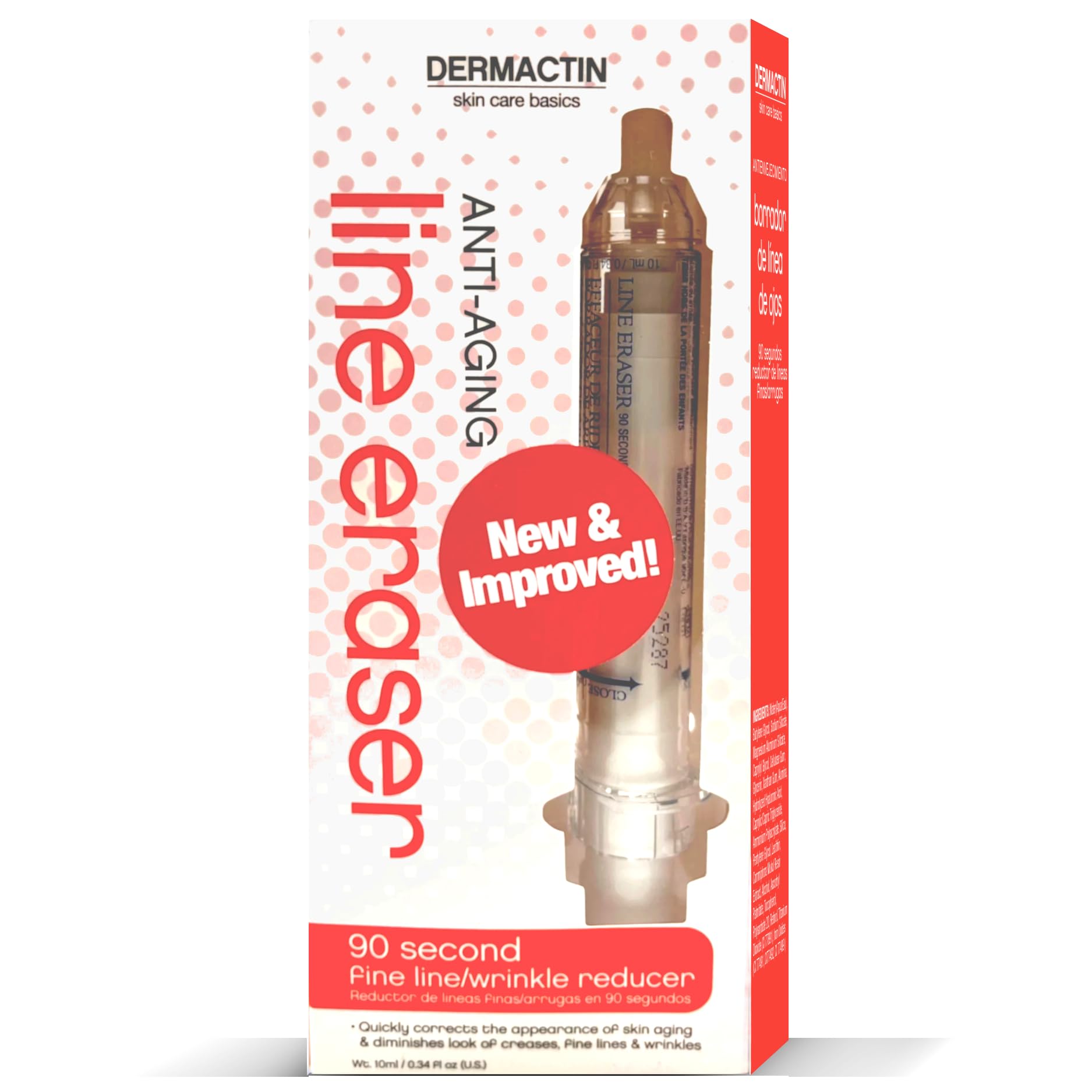 Dermactin avec applicateur precision 90-secondes pour précision ciblée.