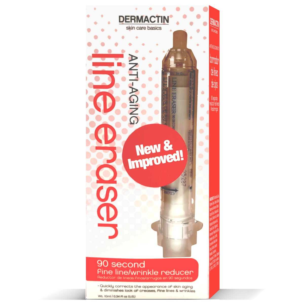 Dermactin avec applicateur precision 90-secondes pour précision ciblée.