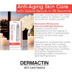 Dermactin application visage rapide, usage express avant maquillage.
