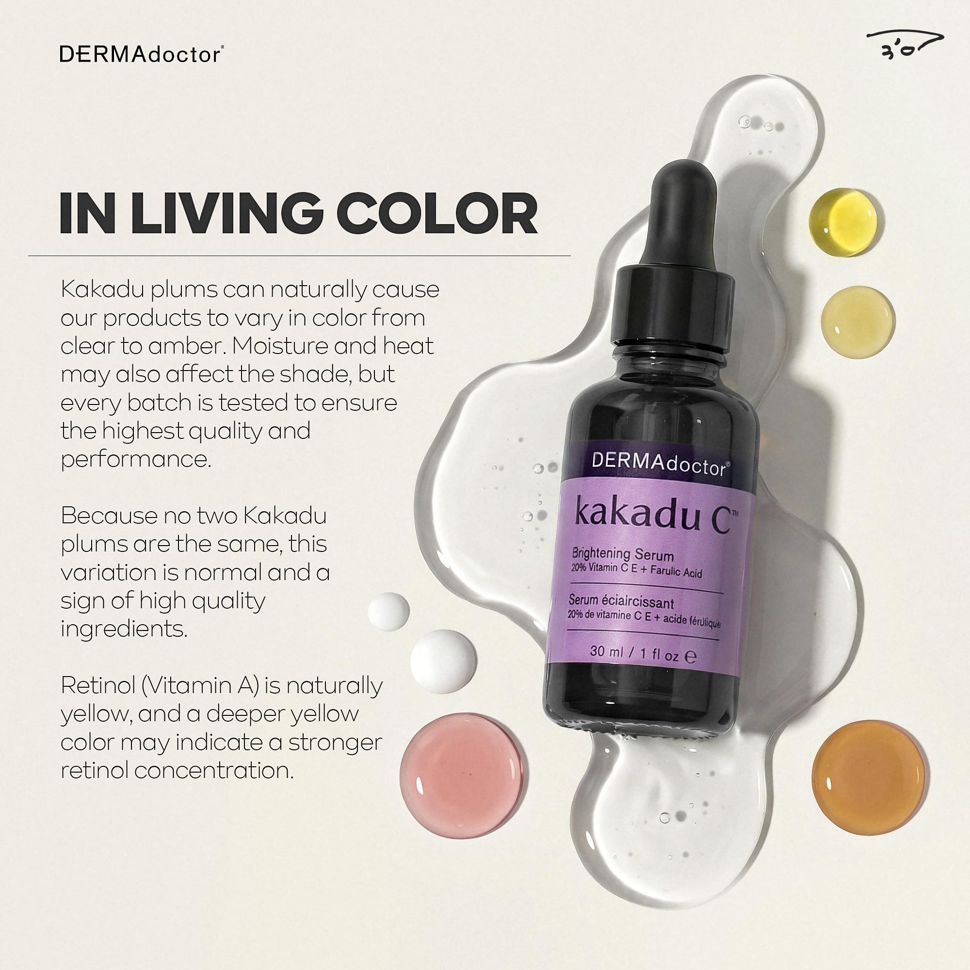 DERMADoctor Formule sans parabènes, douceur pour peaux sensibles.