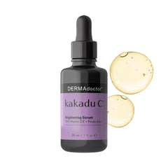 DERMADoctor Vitamine C Sérum visage, bouteille, éclat potentiel.