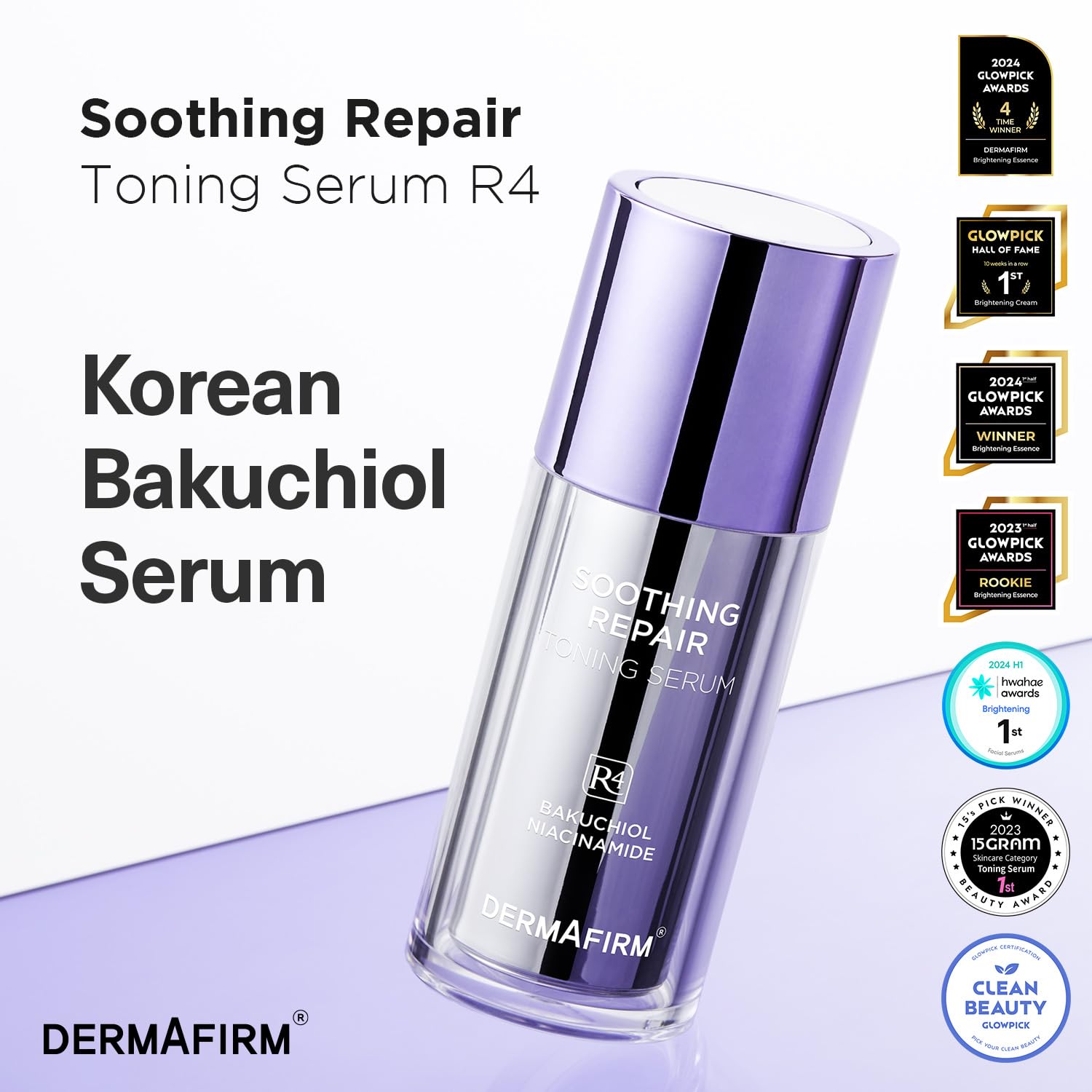 Dermafirm Perilla R4 flacon: actifs nourrissants pour teint équilibré