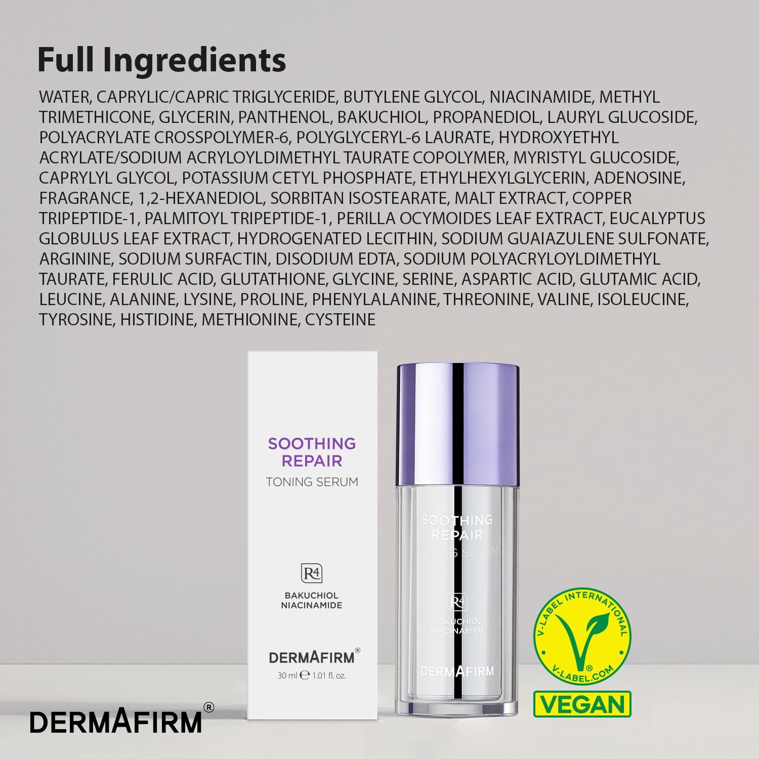 Dermafirm Soin Visage Apaisant R4: texture légère et absorption rapide