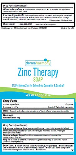 Fabriqué aux États-Unis, DermaHarmony zinc 2% via pratiques durables.