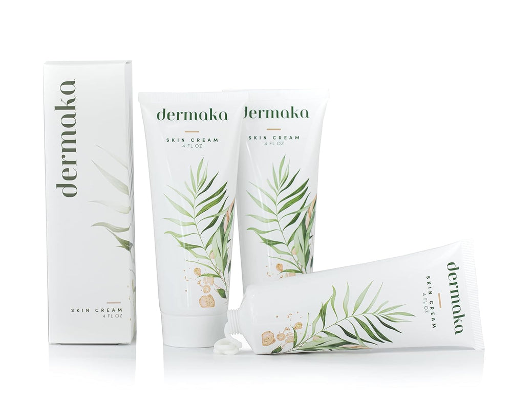 Crème Dermaka Arnica, bouteille 118 ml, soin apaisant et hydratant.