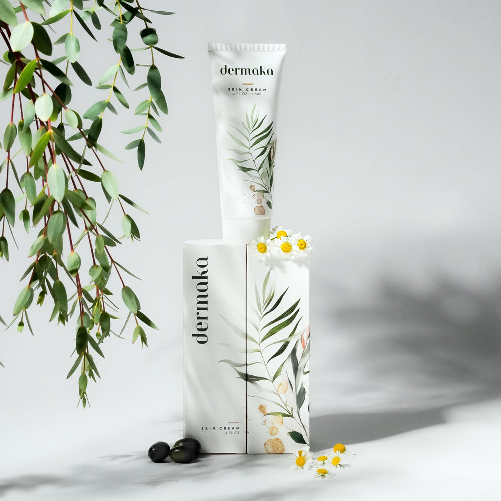 Dermaka Crème – Utilisation quotidienne sur visage et zones sensibles.