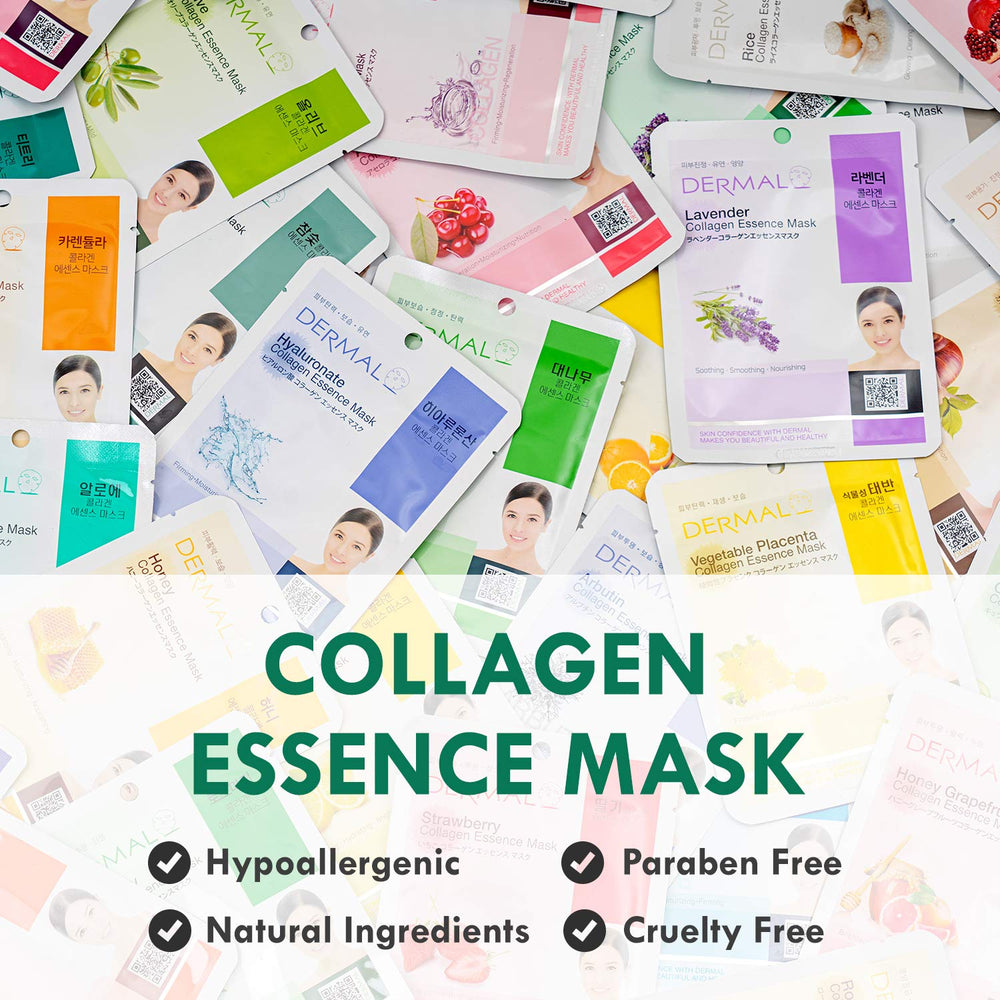 DERMAL Aloe and Green Tea mask provides deep moisture for dry skin