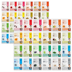 Dermal ensemble de masques visage 48 jours pour une routine durable et efficace