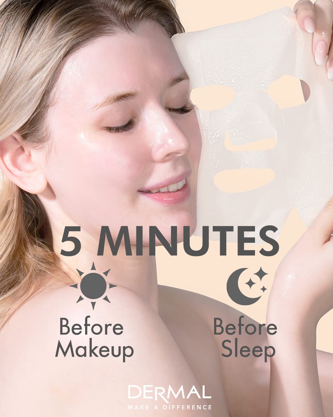  Rituel quotidien Dermal visage facile et agréable à utiliser