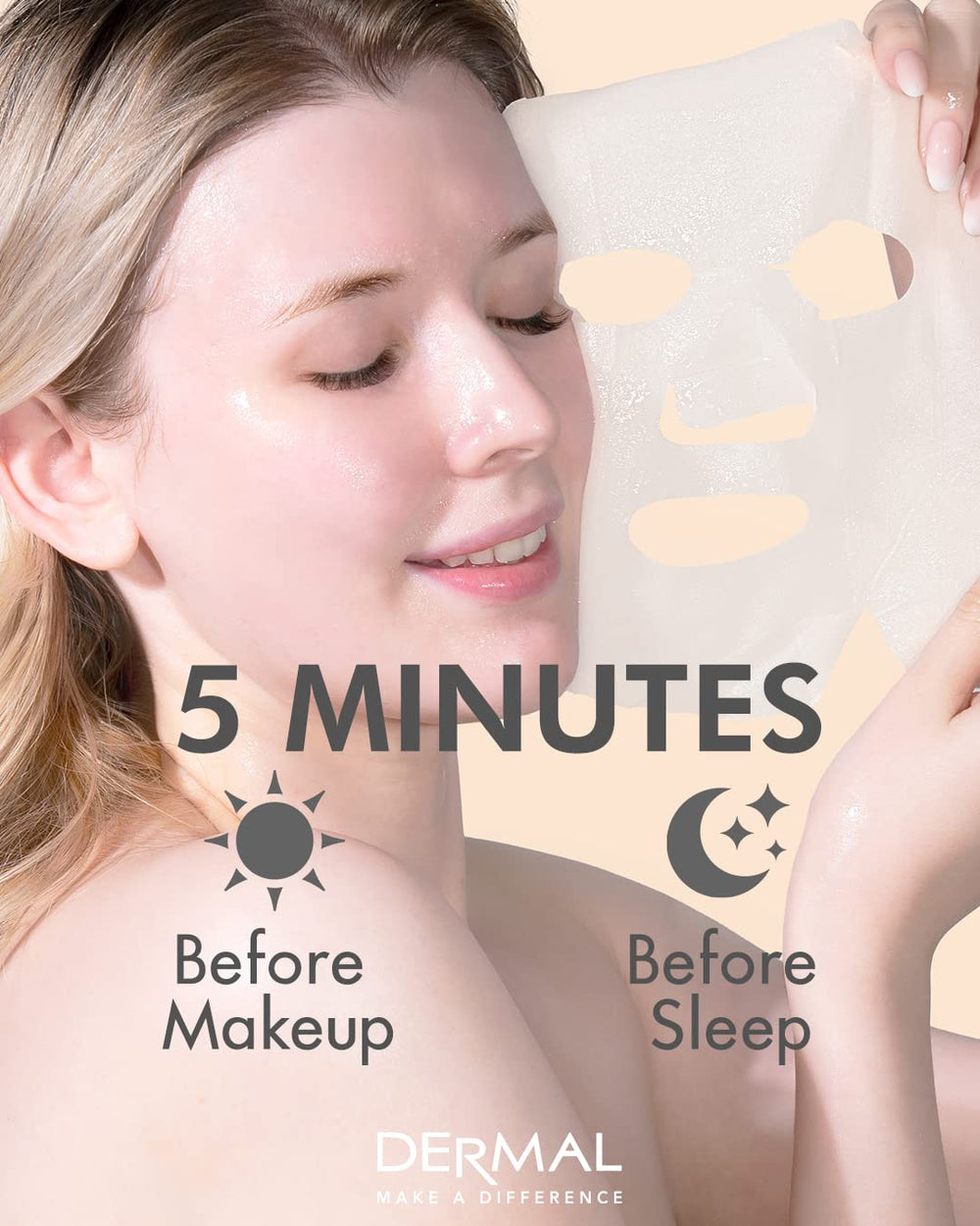  Rituel quotidien Dermal visage facile et agréable à utiliser