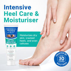 Crème Dermal Therapy Pieds absorption rapide pénètre sans laisser de résidu.