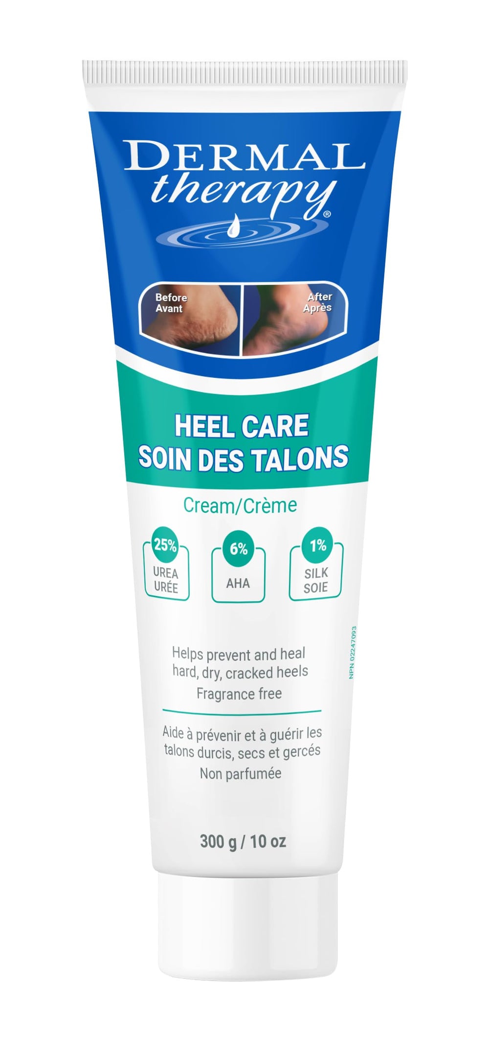 Dermal Therapy Crème Pieds talons craqués: répare et adoucit les talons.