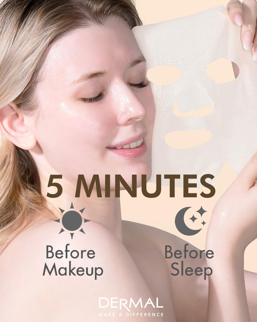 Dermal Usage quotidien homme et femme pour une routine simple.