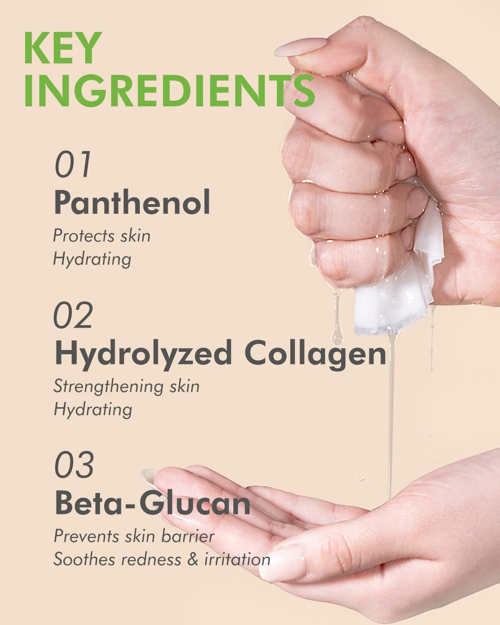 DERMAL masque Concombre-Collagène – vitamine E et panthenol nourrissant.