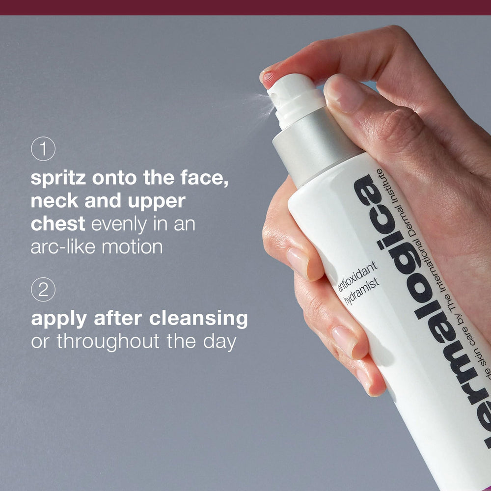 Dermalogica Antioxidant Hydramist Toner brume-visage rafraichissante: soin instantané sans effort.