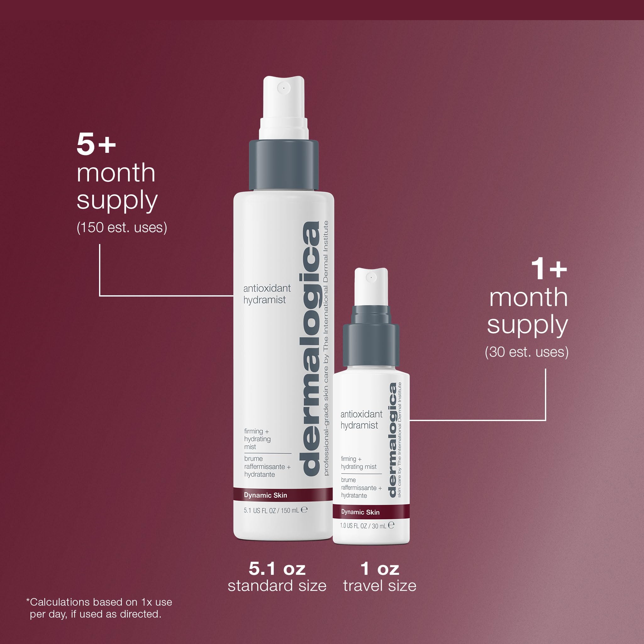 Dermalogica Antioxidant Hydramist Toner pulverisation-anti-age: effet rafraîchissant et hydratant au quotidien.