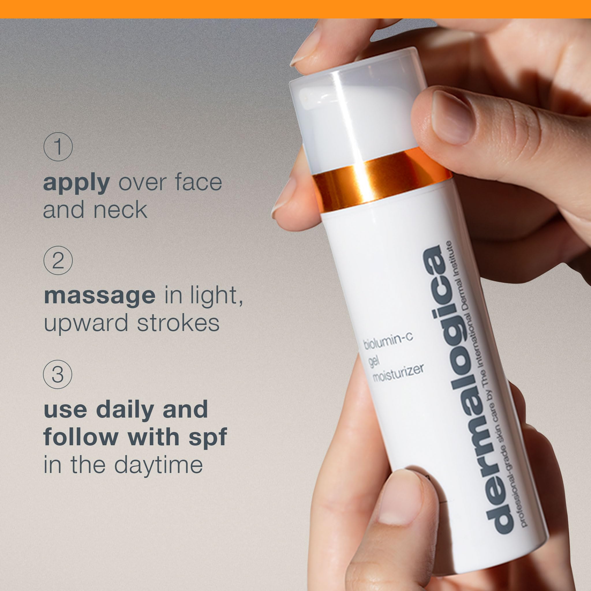 Teint plus uniforme: exfoliation douce et rendu clair.
