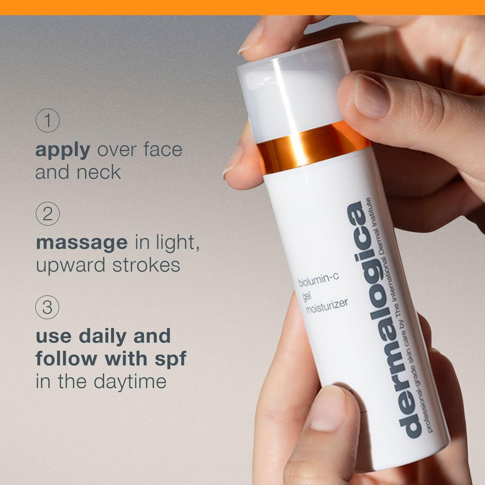 Teint plus uniforme: exfoliation douce et rendu clair.