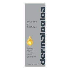 Gel texture lumineuse: peau radieuse après l’application.