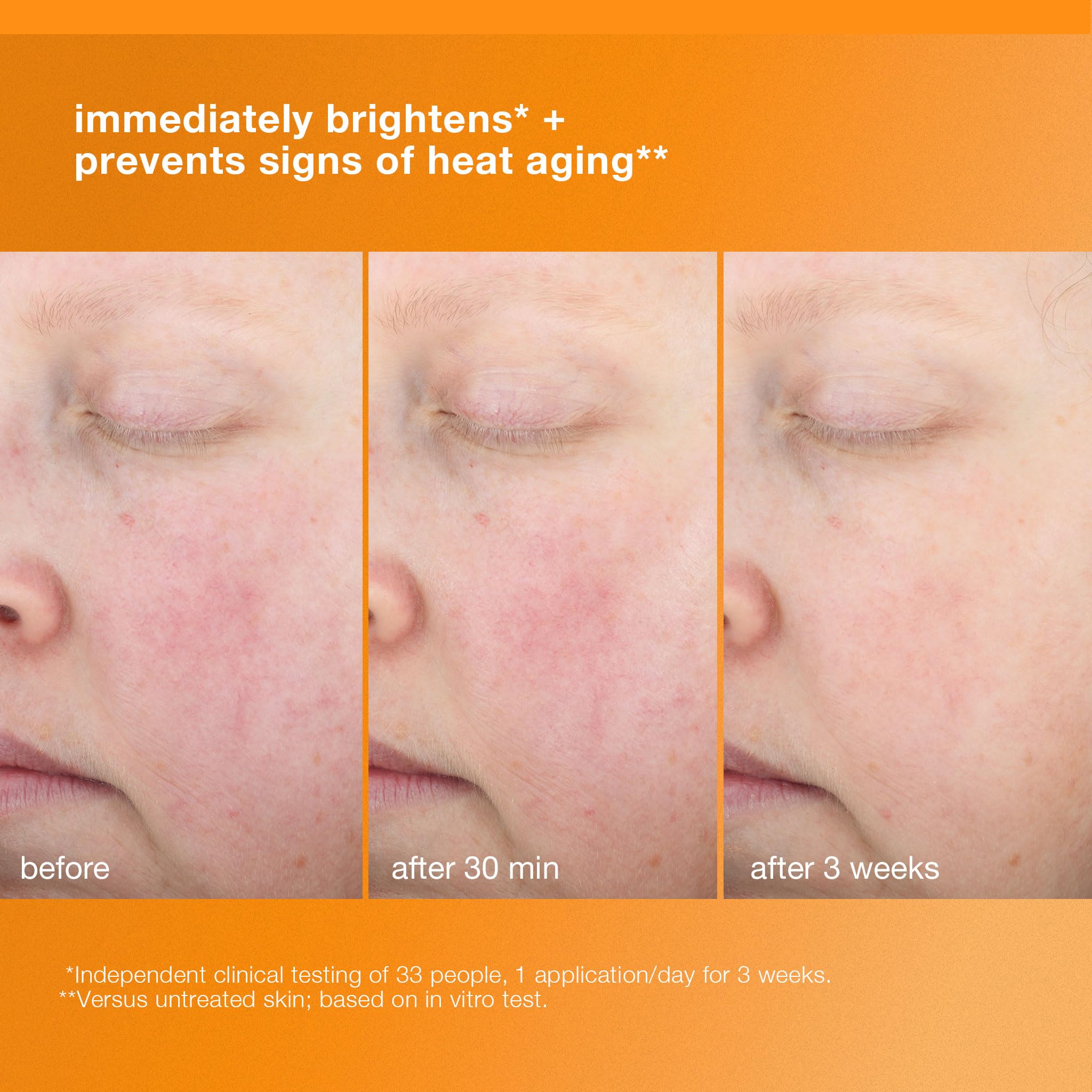 Dermalogica BioLumin-C Heat Aging Protector SPF 50 – protection solaire longue durée, usage quotidien.