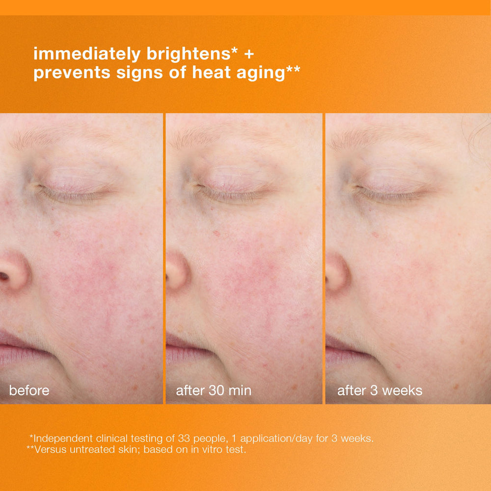 Dermalogica BioLumin-C Heat Aging Protector SPF 50 – protection solaire longue durée, usage quotidien.