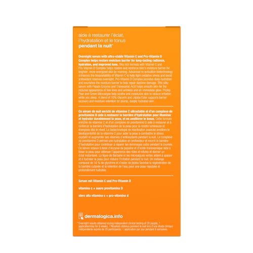 Dermalogica BioLumin-C Night Restore texture légère – absorption rapide