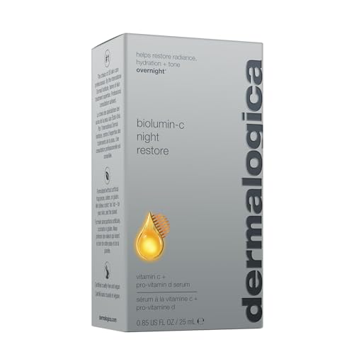 Dermalogica BioLumin-C Night Restore application visage et cou, hydratation ciblée