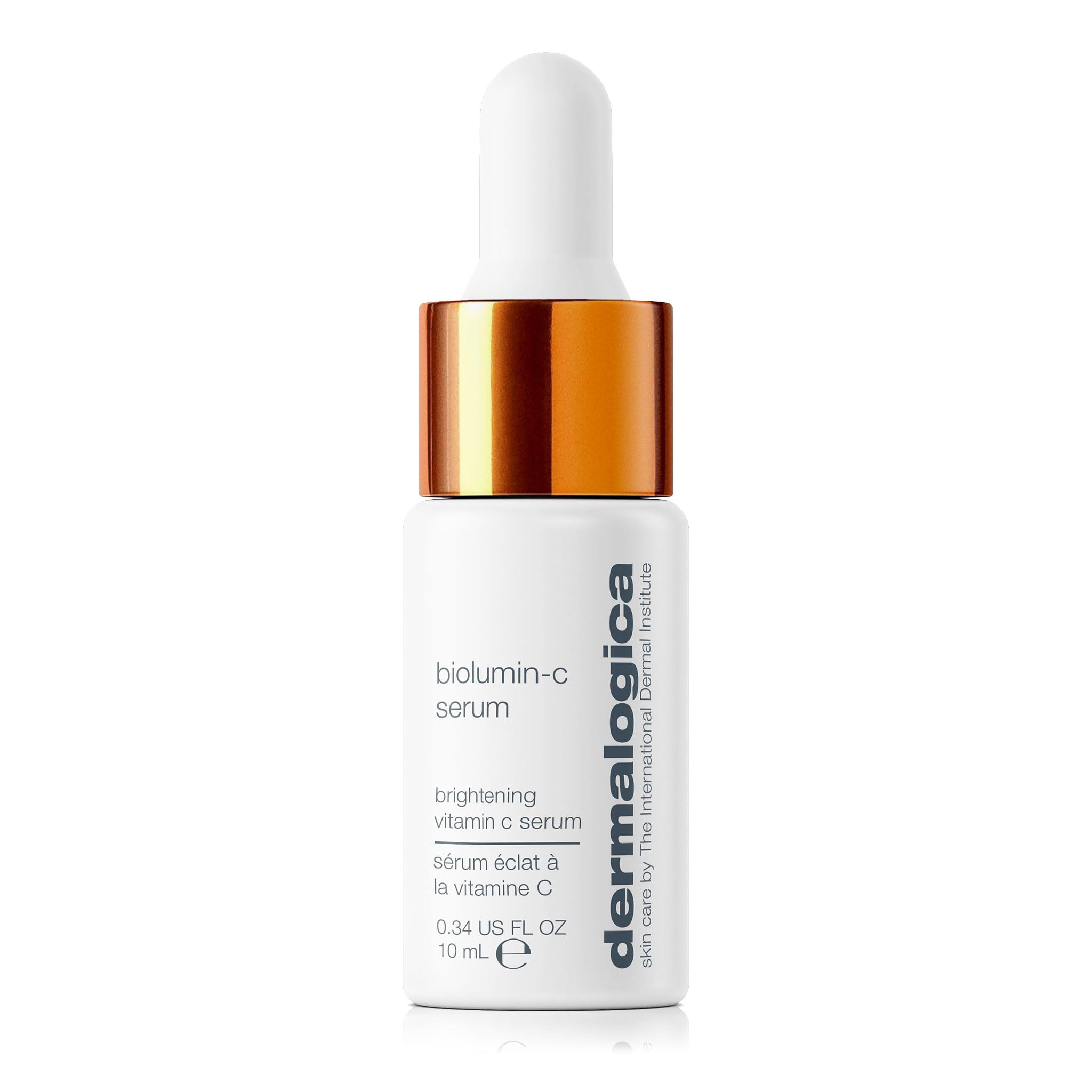 Dermalogica Biolumin-C Sérum, bouteille 10 ml pour teint lumineux et uniforme.