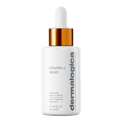 Dermalogica Biolumin-C Serum dans une bouteille-pompe pour une application hygiénique et rapide.