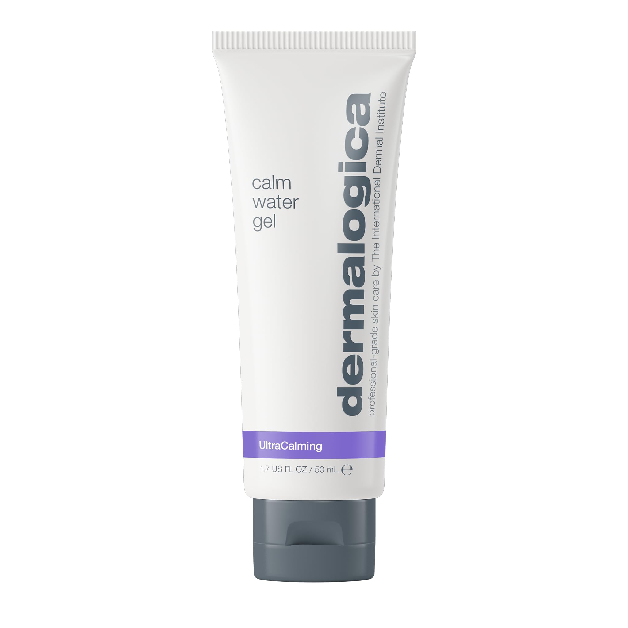 Dermalogica Calm Water Gel — bouteille: hydratation légère pour peau sensible et fraîche.